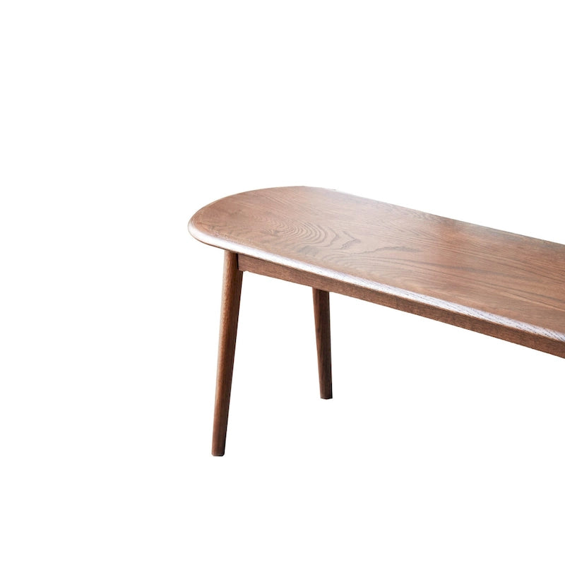 Natural Oak Wood Dining Bench
