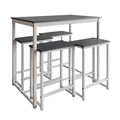 CraftPorch Elegant 5-piece Metal Dining Set