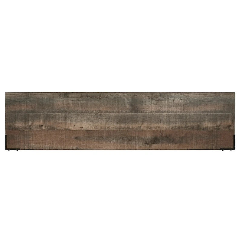Trinell Casual Large TV Stand, Brown