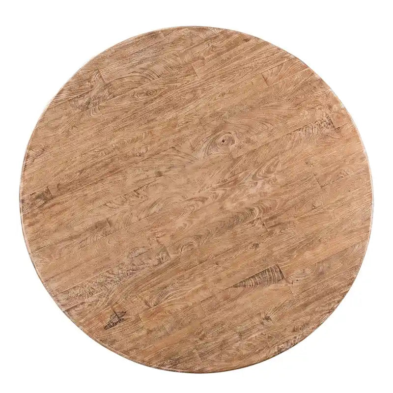 Pengrove Round Mango Wood Dining Table