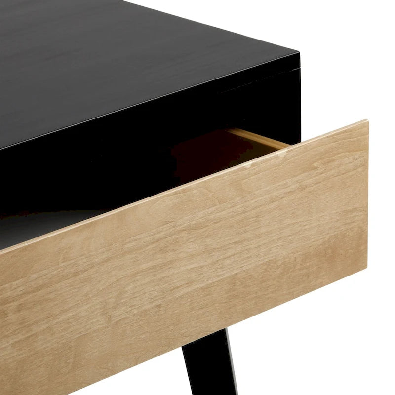 Max and Lily Scandinavian Nightstand with Drawer