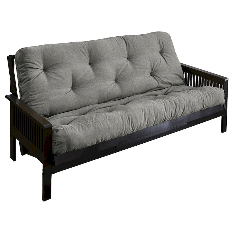 TruPedic 12-in. Queen Granite Grey Futon Mattress
