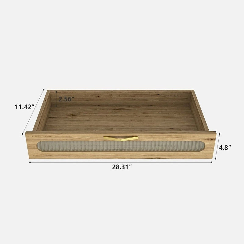 Versatile Farmhouse Storage Dresser Chest of Drawers for Bedroom