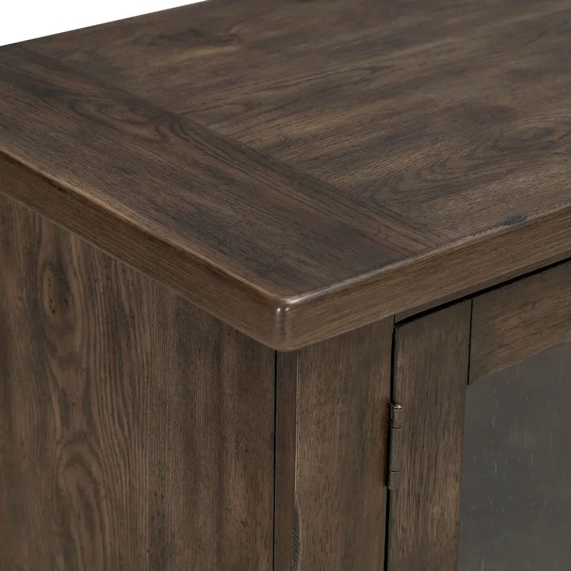 Midland Falls Rustic Brown Buffet 66 Inches